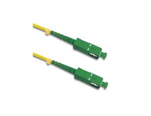 Qoltec Patchcord światłowodowy SC/APC - SC/APC Singlemode 9/125 G652D Simplex 0.5m