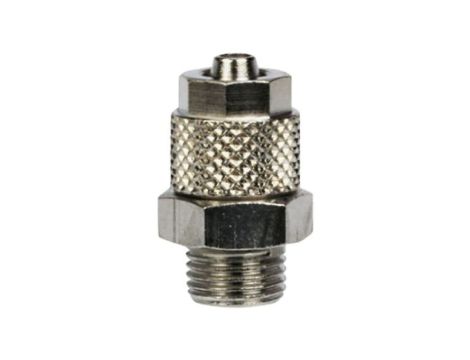Adapter gwintowany prosty gwint – rura, 15 barów