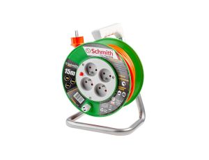 Przedłużacz bębnowy 4 gniazda z/u 3x1,5mm IP20 50m H05VV-F Schmith