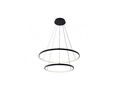Lampa wisząca BRENO kolor czarny aluminium/metal, LED 2000 Lm barwa regulowana IP20 18140BK-2 Zuma Line