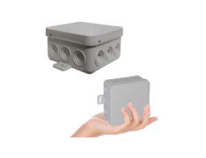 VIPLAST Puszka V5 Bryzgoszczelna Szara IP54