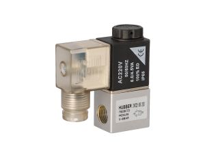 HUBBER - Elektrozawór 2/2 1/4' 220Vac 0,5-7 Bar