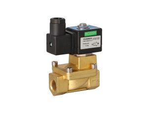 HUBBER - Elektrozawór 2/2 3/8' 220Vac 0,5-7 Bar