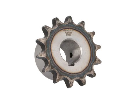 HUBBER - Koło Łańcuchowe 08B-1 Z14 Z Piastą Hartowane D=20H7 +Rowek +Gwinty 12.7,