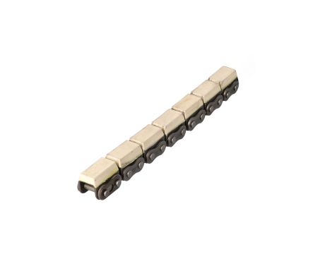 HUBBER - Łańcuch 08B-1 Z Nakładką Gumową 12.7 x 8.51 x 7.75