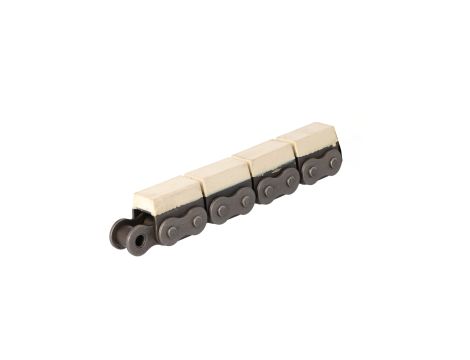 HUBBER - Łańcuch 10B-1 Z Nakładką Gumową 15.875 x 10.16 x 9.65