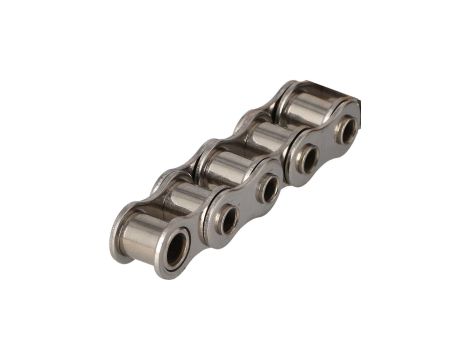 HUBBER - Łańcuch Rolkowy 12B1 Ss Nierdzewny Z Pustym Sworzniem (Fi6) 19.05 x 12.07 x 11.68