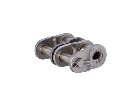 HUBBER - Półogniwo 08B-2 Nierdzewne 12.7 x 8.51 x 7.75