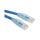 Kabel kategorii 6, Niebieski, Wtyk RJ45/męski RJ45dł.: 5m, mat. koszulki: PVC