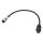 AV000114, akcesoria, adapter teach, M12 żeński 4pin prosty, M12 męski 4pin prosty Czarny