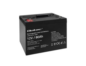 Akumulator VRLA AGM 12V 80Ah (żywotność do 10lat)