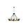 Lampa Wisząca Sufitowa ROPE Arthur 8xE27 SZNUR LOFT Vintage- GOLDLUX (Polux)