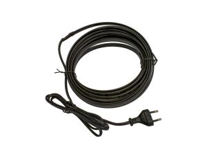 PRZEWÓD GRZEJNY 40W kabel grzewczy 8mm samoregulujący z WTYCZKĄ 230V 2M