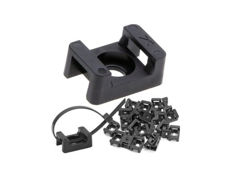 MOCOWANIE UCHWYT PODSTAWA MONTAŻOWA OPASEK ZACISKOWYCH 15 x 10mm 100SZT