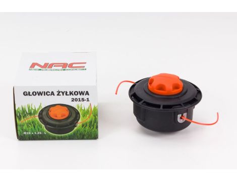 NAC GŁOWICA ŻYŁKOWA DO KOS, GWINT M10 x 1,25mm - 2