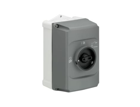 Obudowa do wyłącznika MS132 szara/czarna IP65 IB132-G 1SAM201911R1010