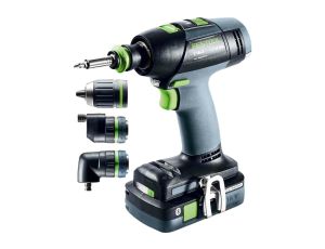 FESTOOL WIERTARKO-WKRĘTARKA T18+3 HPC4,0 I-SET
