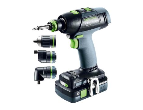 FESTOOL WIERTARKO-WKRĘTARKA T18+3 HPC4,0 I-SET