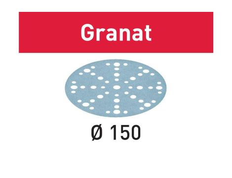 FESTOOL KRĄŻEK ŚCIERNY STF D150/48 P100 GRANAT 100szt.