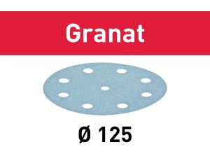 FESTOOL KRĄŻEK ŚCIERNY STF D125/8 P280 GRANAT 100szt.