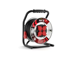 Przedł.BĘBNOWY KERG 3G2.5 30M CZARNY H05RRF STANDARD guma EPR