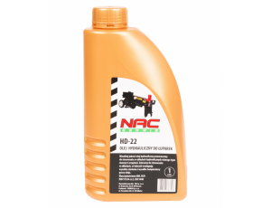 NAC OLEJ HYDRAULICZNY DO ŁUPAREK HD-22 1L