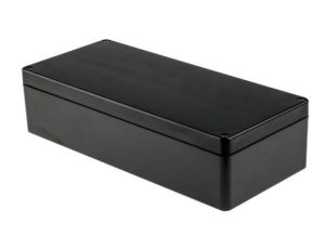 Puszka elektroinstalacyjna, 360 x 160 x 90mm, IP66, kolor Czarny, materiał GRP, RS PRO