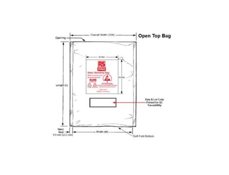 Opakowanie ESD, RS PRO