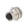 Złącze okrągłe M12 żeńskie proste do lutowania 4pin 250V T4131012041-000