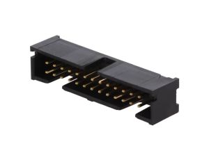 Gniazdo IDC męskie 26-pin proste THT złocony 2,54mm czarny 5103308-6