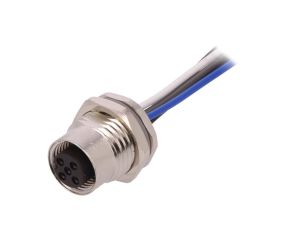 Gniazdo M12 5-pin żeńskie kod A-DeviceNet CANopen przewody T4171110005-002