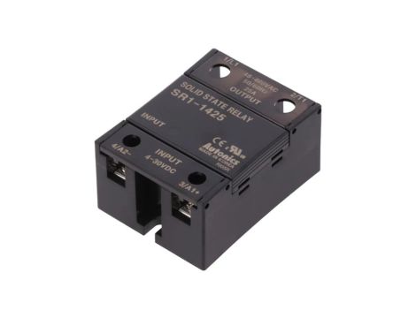 SR1-1425 Przekaźnik półprzewodnikowy, Uster: 4...30VDC, 25A, 48...480VAC