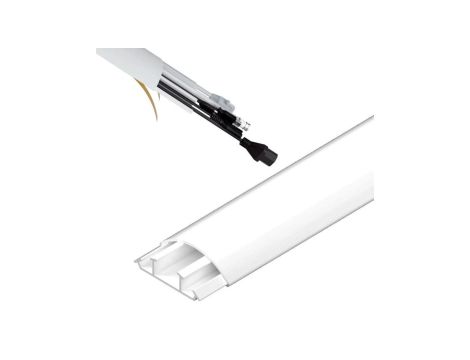 Listwa Maskująca TV biała 18/75 PVC 1m