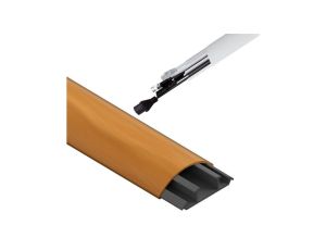 Maskownica do Kabli TV Listwa Korytko LPO 18/75mm 3K Drewno Jasne 2m AKS