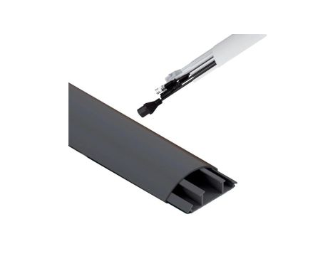 Listwa Półokrągła do instalacji elektrycznych LPO 15/50 3K Szary - 2 m