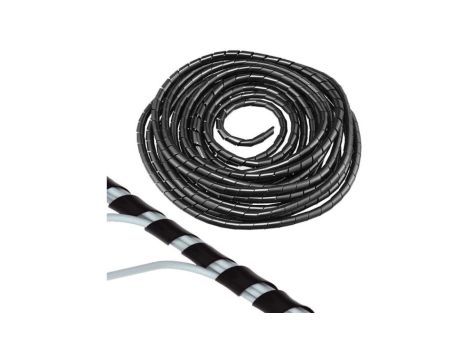 Spirala do mask. kabli SPI20C 10m czarna