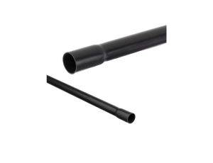 Rura Sztywna Kielichowana RLM Elektroinstalacyjna 40mm x 2m PVC Czarna AKS