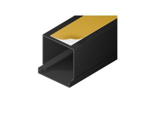 Kanał elektroinstalacyjny / Kanał kablowy samoprzylepny 4040 (2m) Antracytowy EDO777767