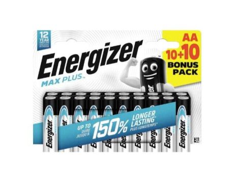 Bateria alkaliczna LR6 / AA 1,5V MAX Plus /20szt./