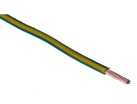 Przewód instalacyjny, 6491X, H07V-R, 6 mm CSA , 750 V, kolor: Zielony/Żółty