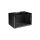 Szafa wisząca RACK 19 7U 400mm czarna drzwi szklane SOHO-BOX MIRSAN