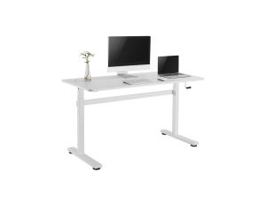 Biurko ręczna regulacja wys Ergo Office, max 40 kg, max wys 117cm, z blatem do pracy stojąco siedzącej, ER-401 W