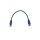 Kabel patchcord UTP5 0,25m niebieski