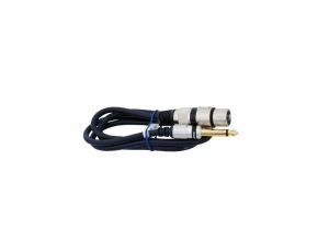 VITALCO Kabel mikrofonowy MK17 XLR (gniazdo) / Jack 6,3mm Stereo (wtyk) 7,5m