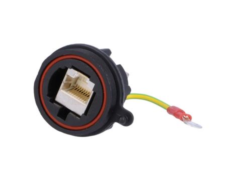 PX0833/E Patch cord 0,8m RJ45 gniazdo,z obu stron IP68
