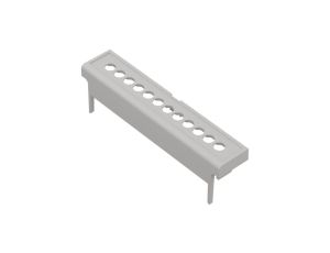 ZD4TC 5,08J ABS V0 - Maskownica terminal cover 4m raster 5,08 pod zaślepki ABS V0 (4 szt. komplet)