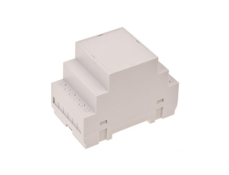 Z107 ABS V0 - Obudowa modułowa na szynę Z107 czarna ABS V0