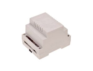 Z100J ABS V0 - Obudowa modułowa na szynę Z100 jasna ABS V0