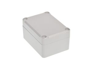 Z96SJ-IP67 TM ABS - Obudowa hermetyczna Z96 jasna z uszczelką zalewaną i tulejkami mosiężnymi ABS