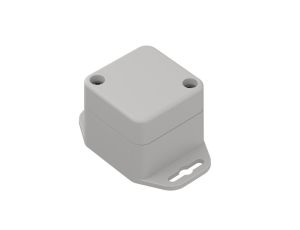 ZP45.45.40UJ TM ABS - Obudowa plastikowa ZP45.45.40 jasna z uszami i z tulejkami mosiężnymi ABS